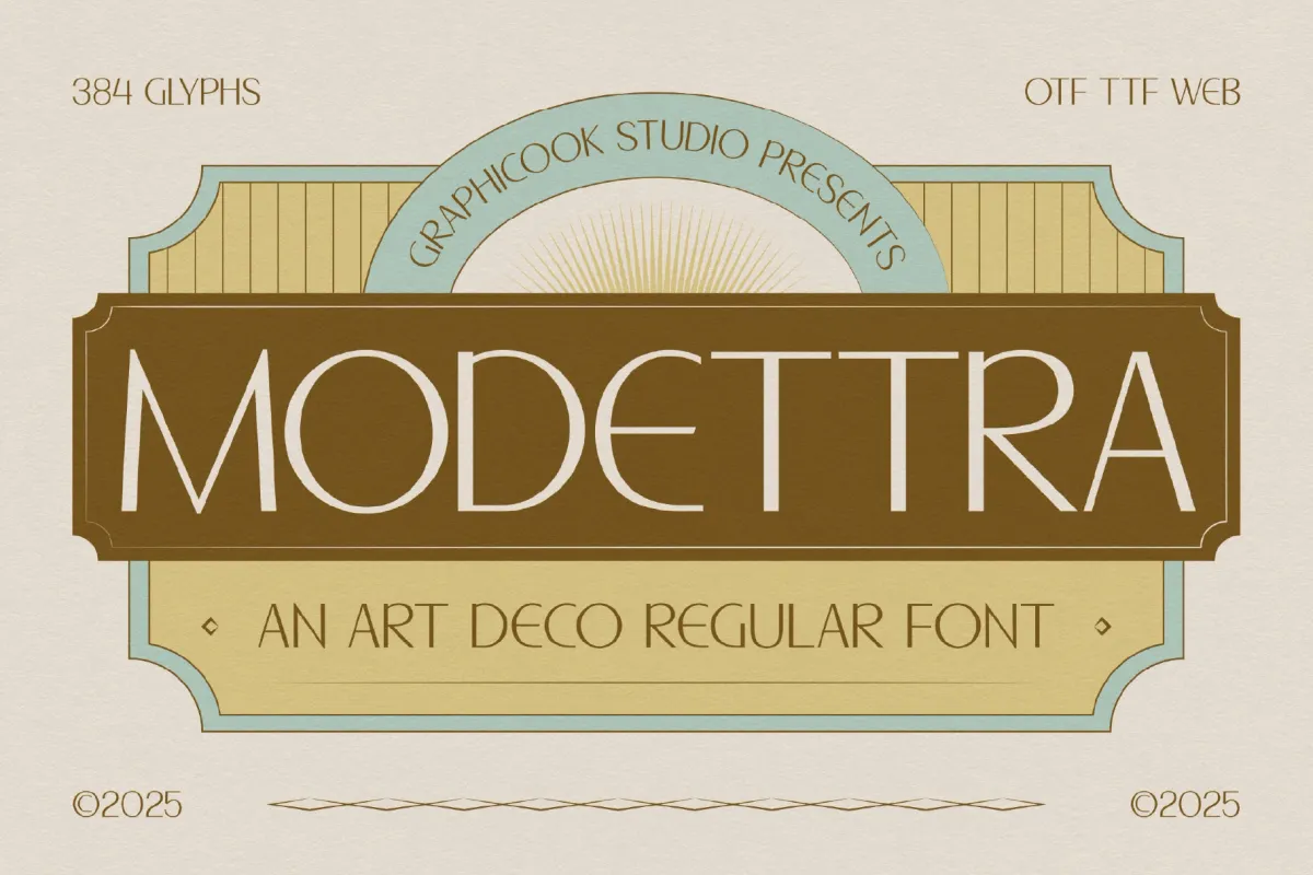 Modettra Font