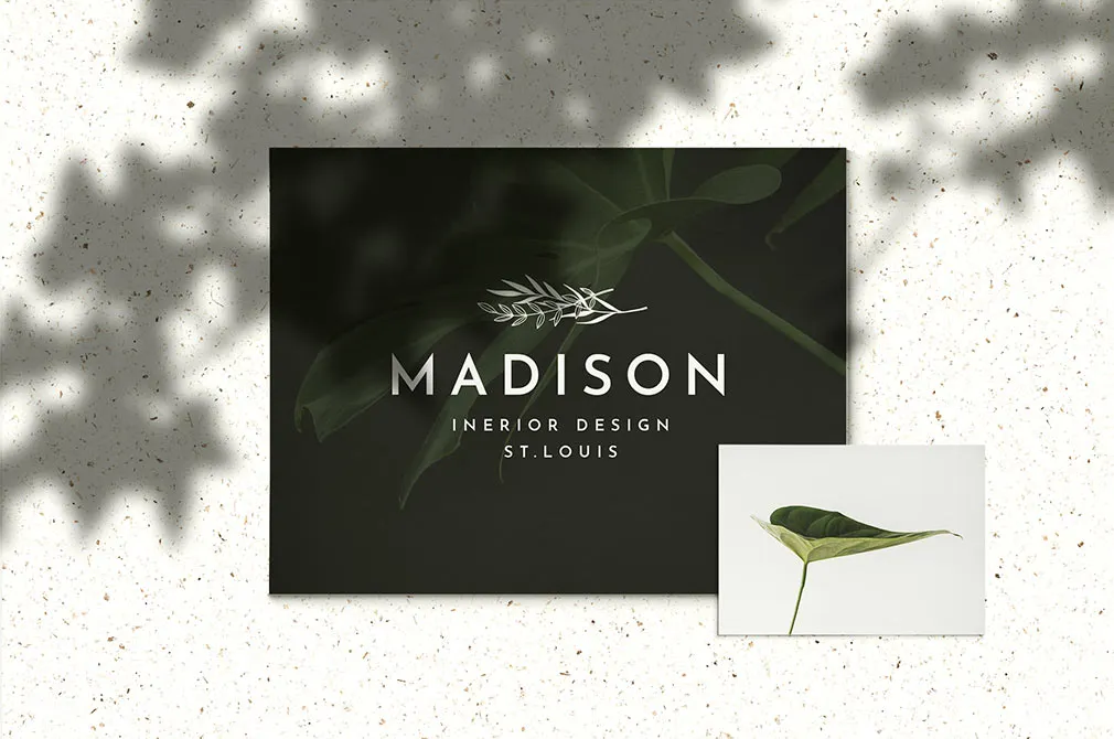 Plumere: Shadow Stationery Mockups