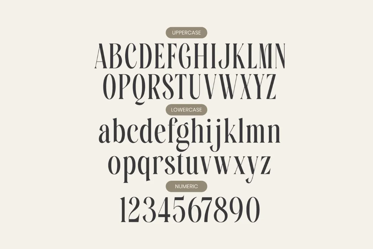 Mafesta - Luxury Condensed Serif Font