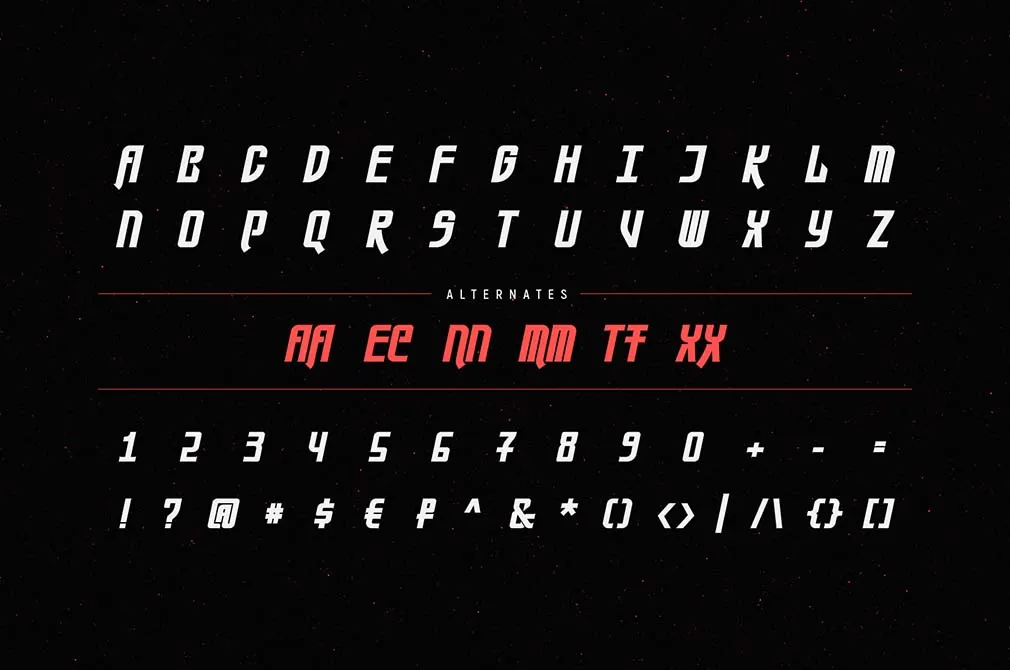 TOKIO NOIR Display Font