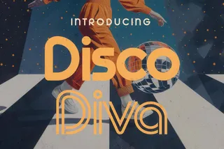 Disco Diva - Groovy Typeface