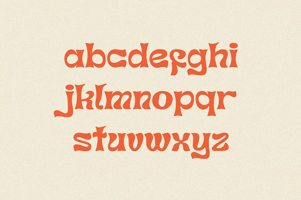 Surreal Psychedelic Typeface
