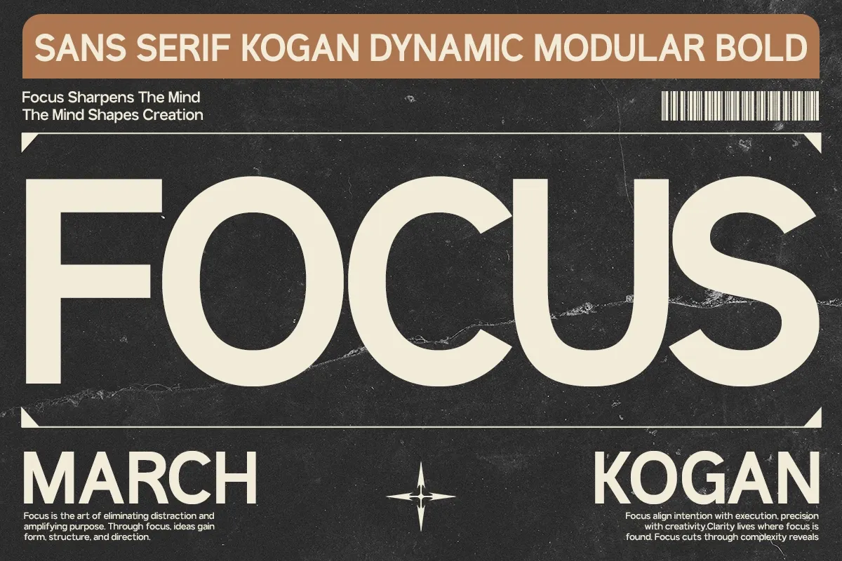 GC Kogan – Dynamic Modern Sans
