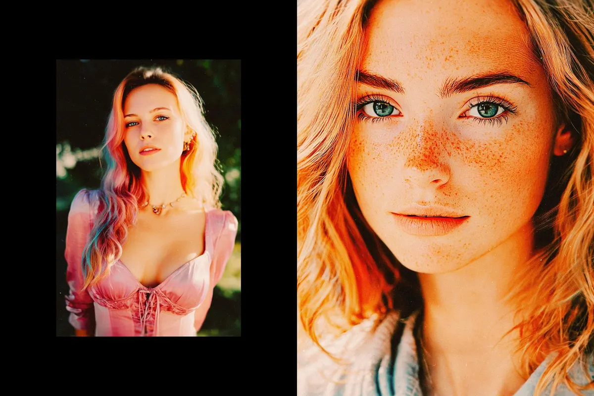 Summer Filmic Photo Effect