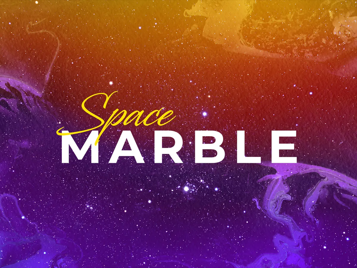 Space: Marbling Texture Backgrounds