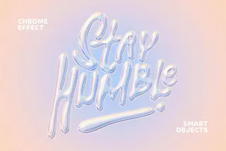 Pastel Holo Text & Logo Effect