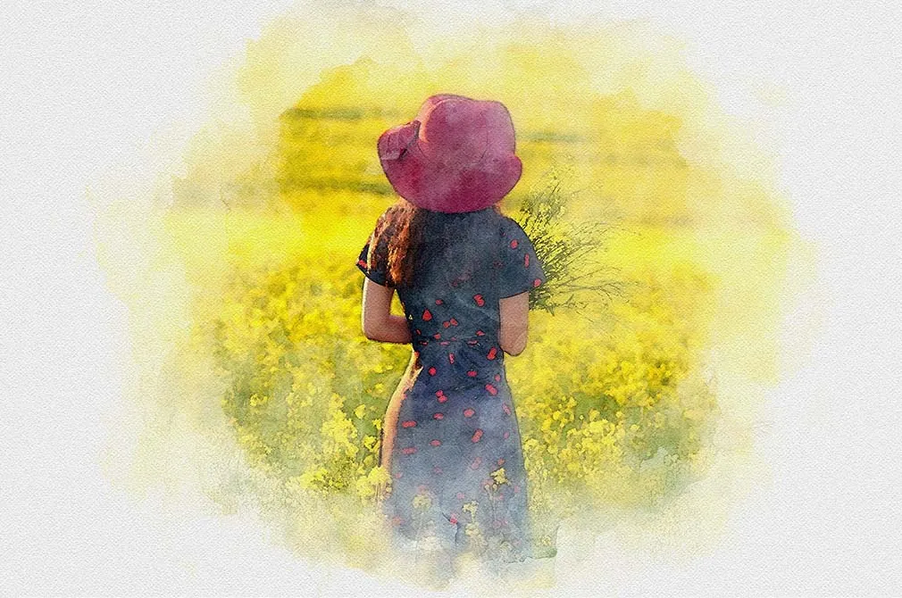Watercolor Pigments Effect