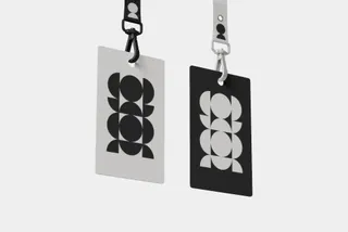 ID Cards on Strap Mockup