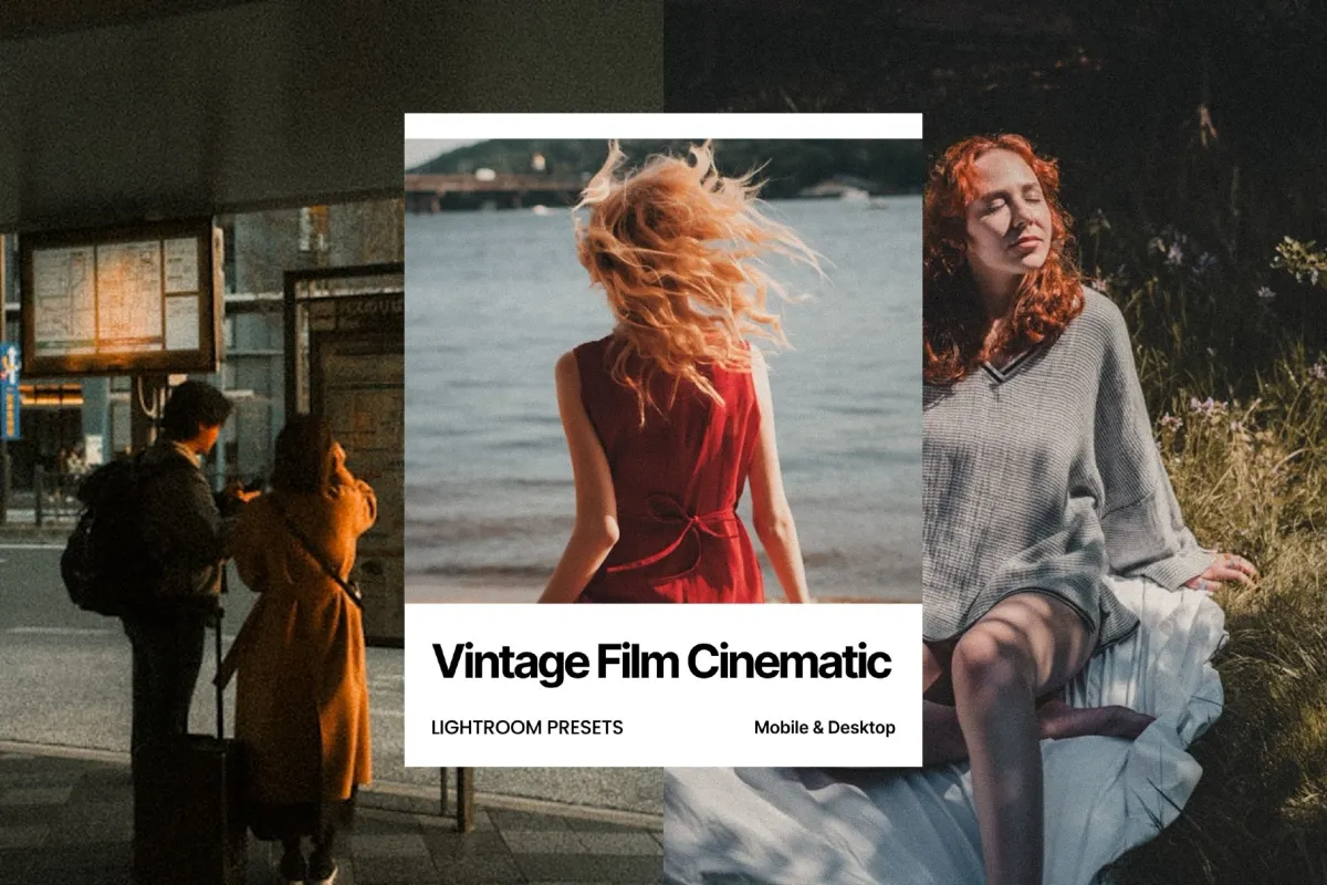 Vintage Grain Film Lightroom Presets