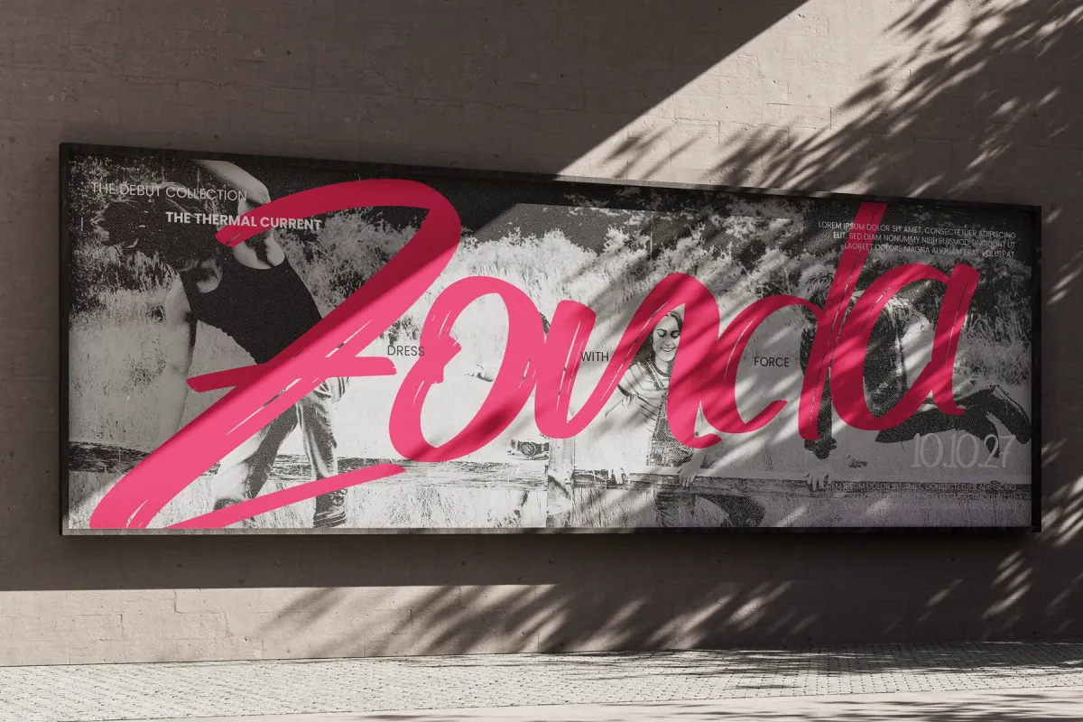 Stone Mark - Brush Script Font