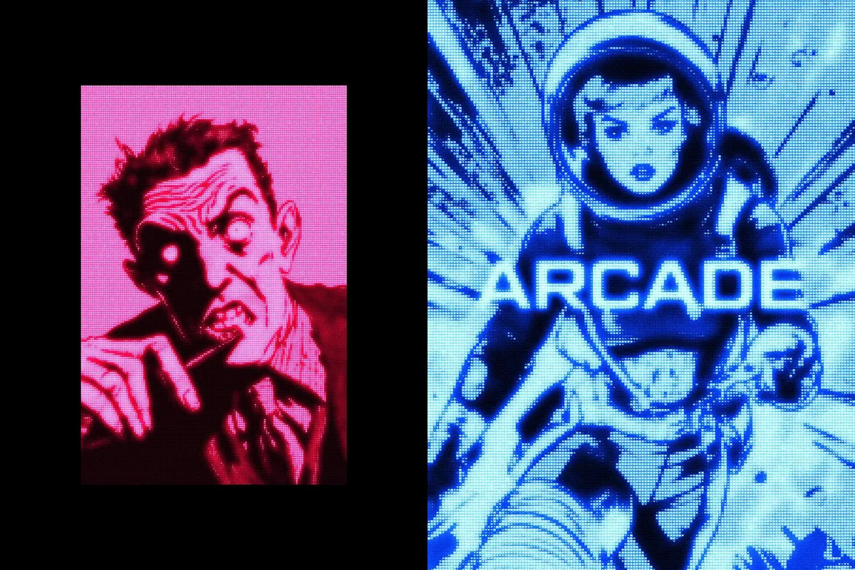 CRT Arcade Effect