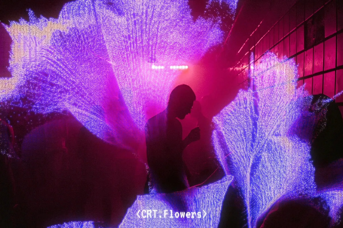 CRT Flowers Overlays