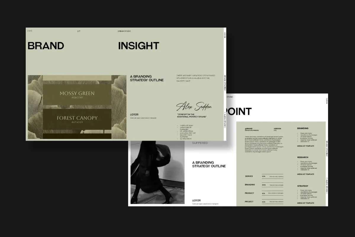 Alexa Brand Strategy Presentation Template
