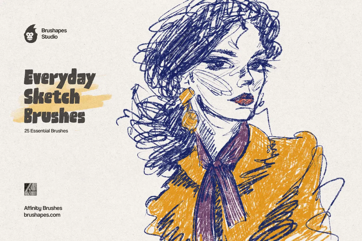 Everyday Sketch Affinity Brushes