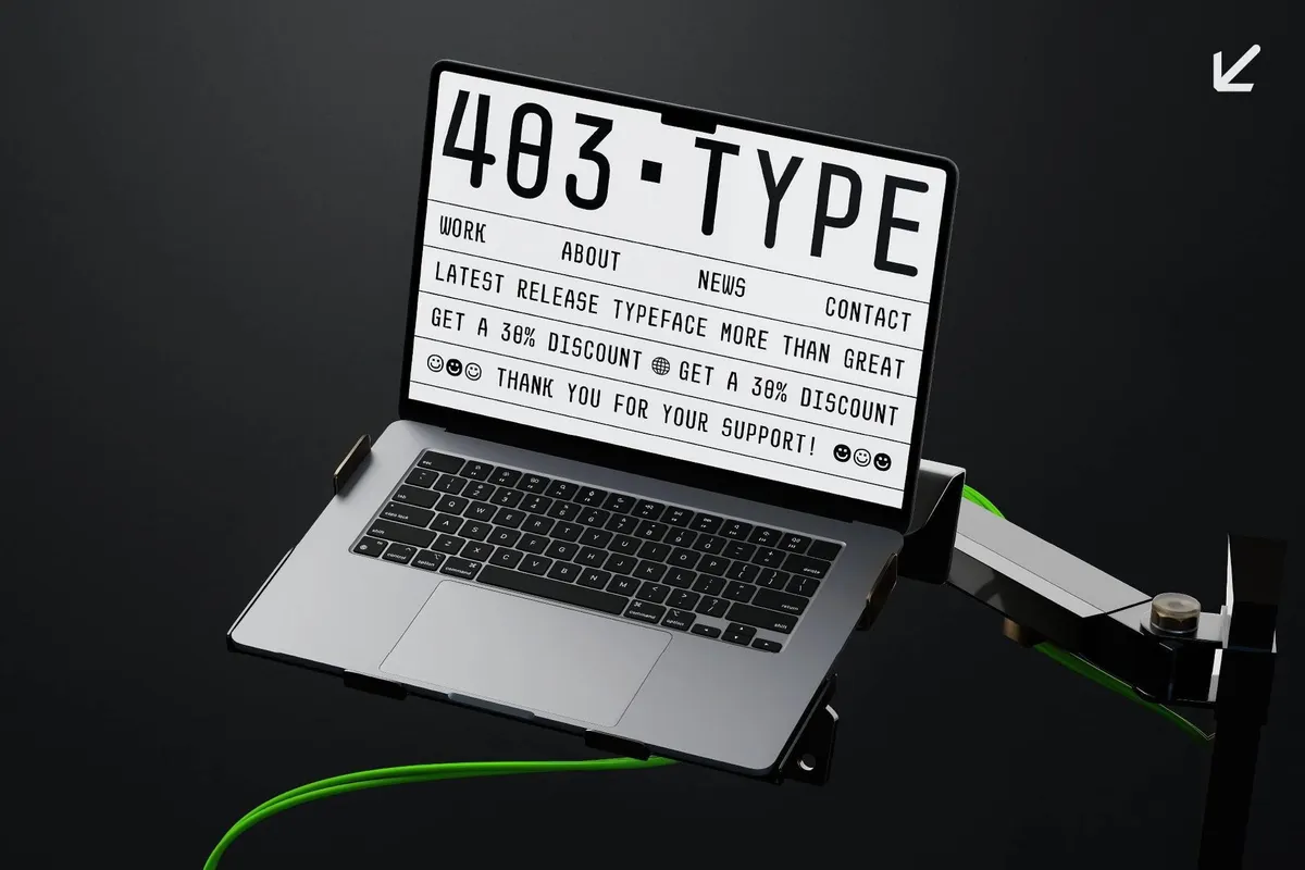 403 Malno Mono — Sans Serif Font