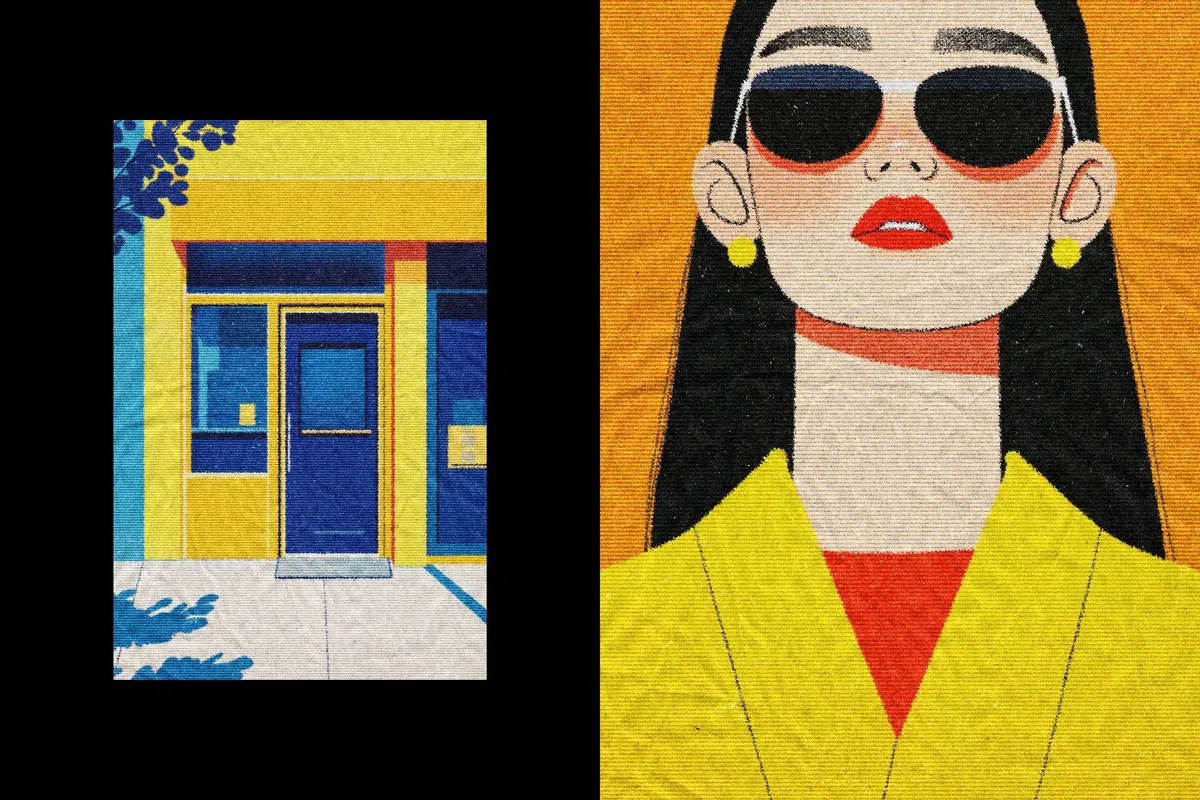 Paper Print Effect