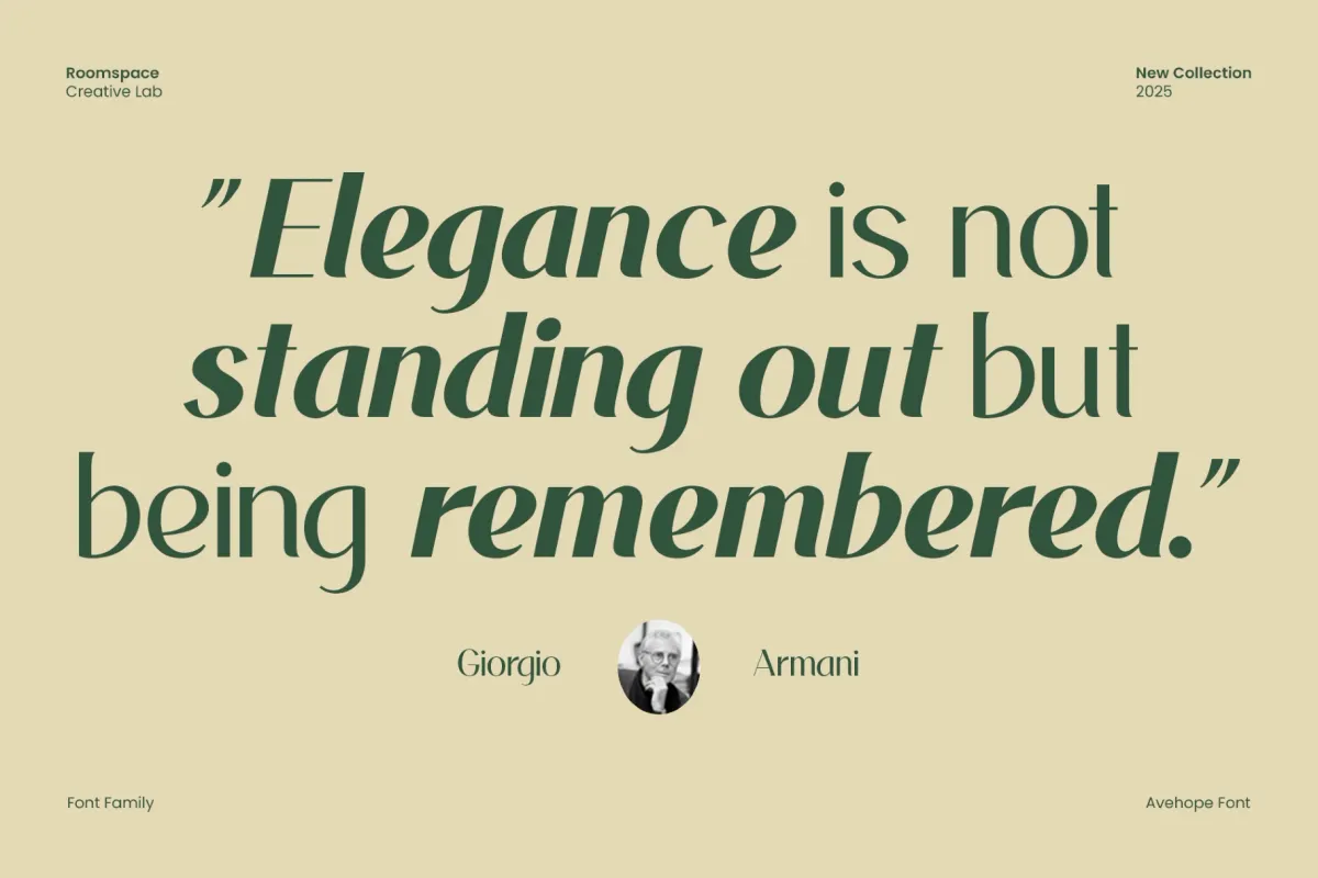 Avehope – Modern Geometric Sans Font