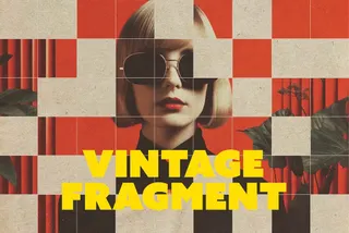 Vintage Fragments Photo Effect