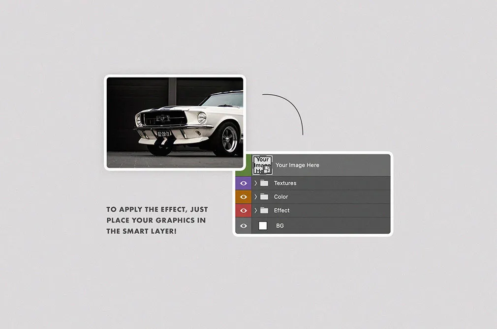 TV Noise Photo Effect