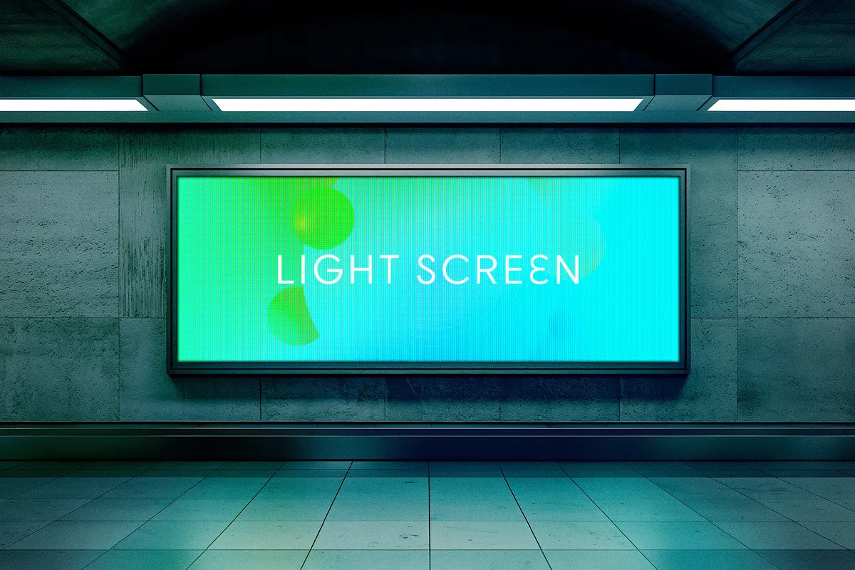 LED Screen Mockup