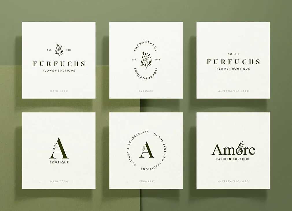 Botanical Logo Templates
