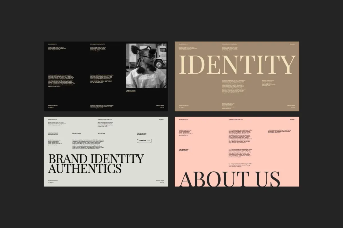Modern Brand Strategy PowerPoint Template