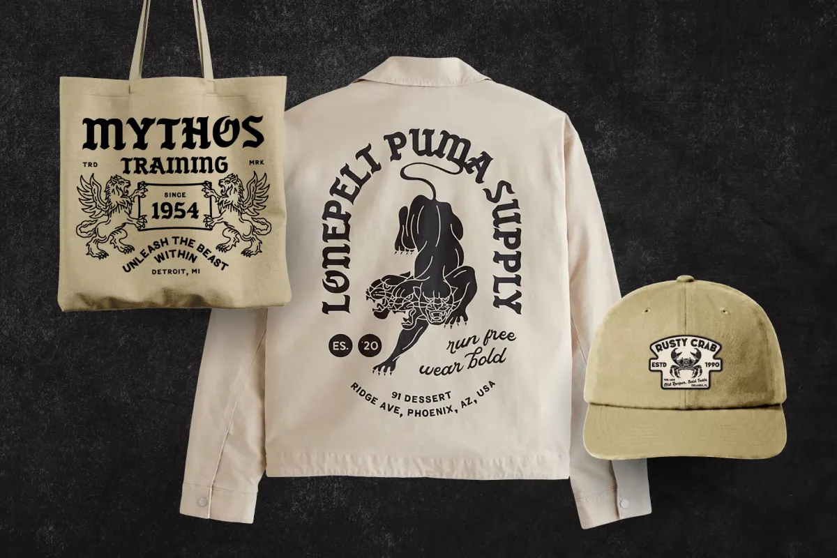 Vintage Logo and Badge Collection