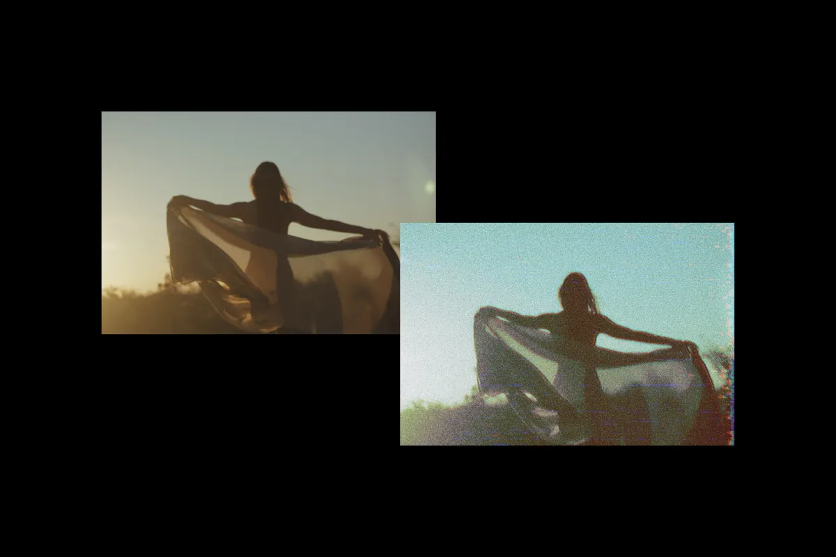 VHS Photo Effect