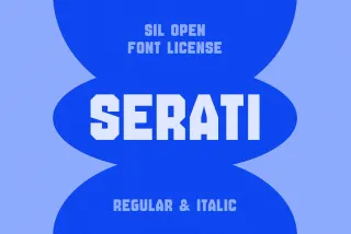 Serati Jersey Font