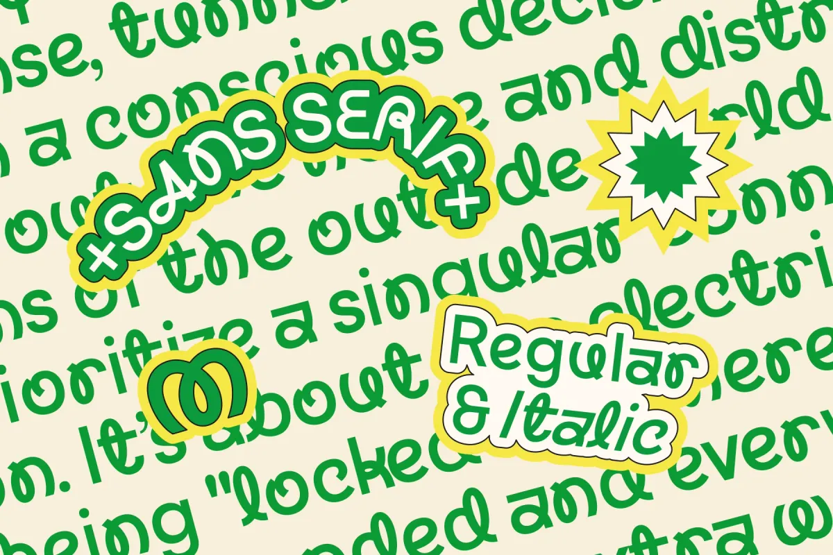 Looporia - Groovy Display Sans Serif Font