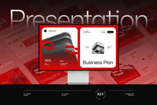 Modern Business Plan Presentation for Keynote