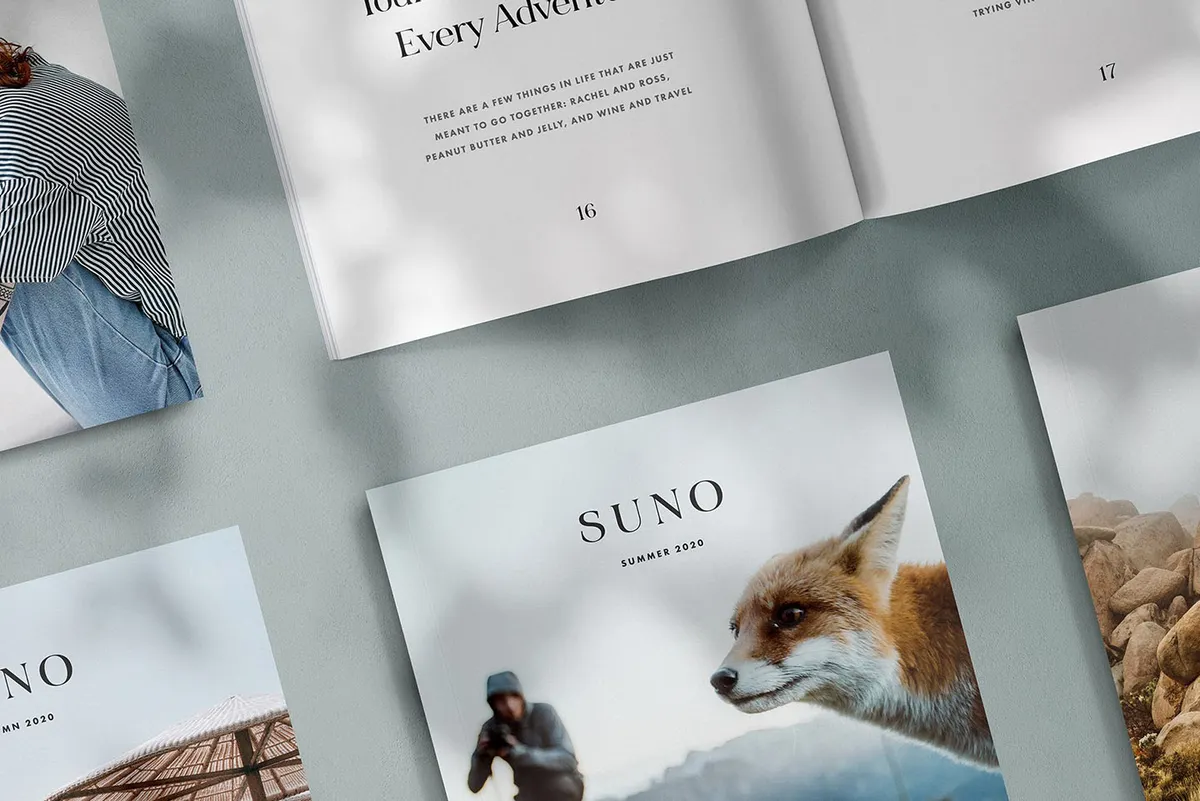 Suno Magazine Mockup Kit