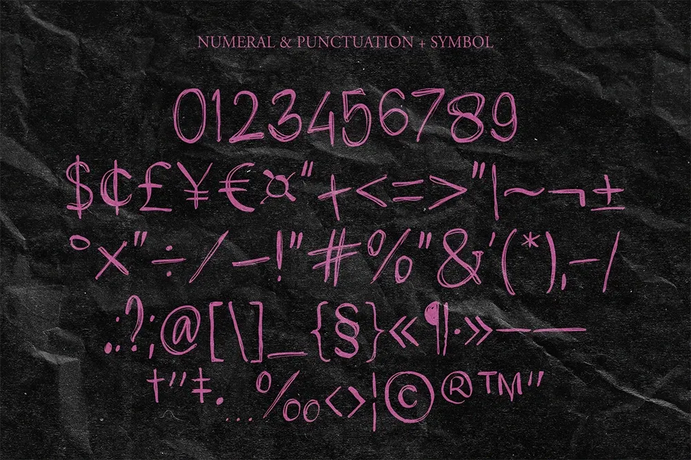 Phantom Silence - Spooky Horror Display Font