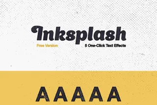 Inksplash Text Effects
