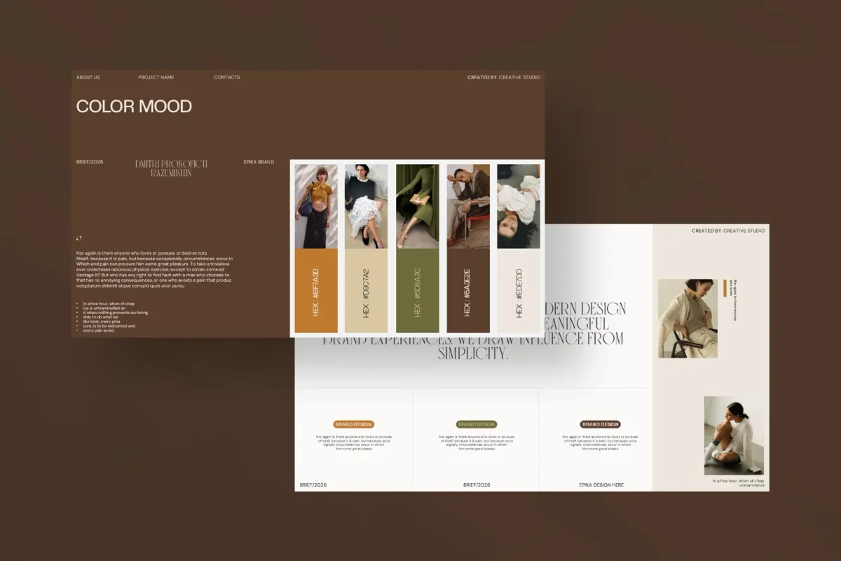 Epika/2026 Brief Mood Presentation Template