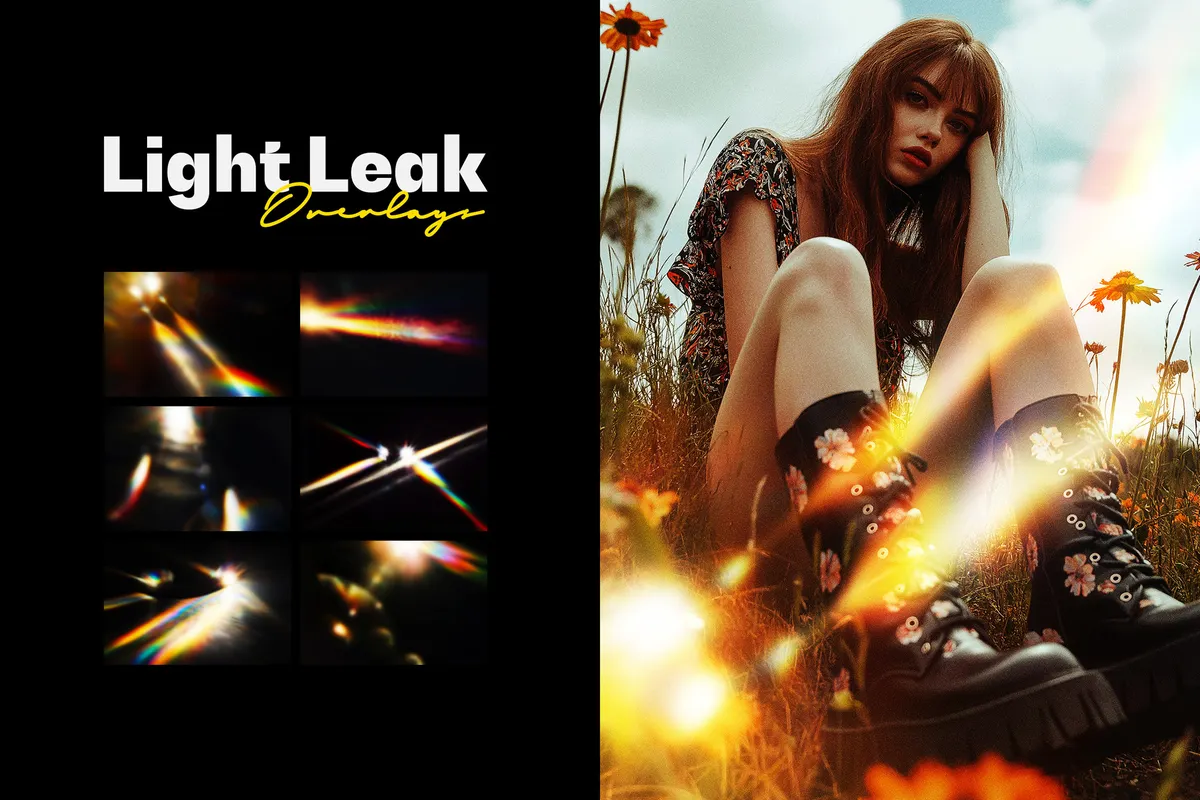 Light Leak Overlays
