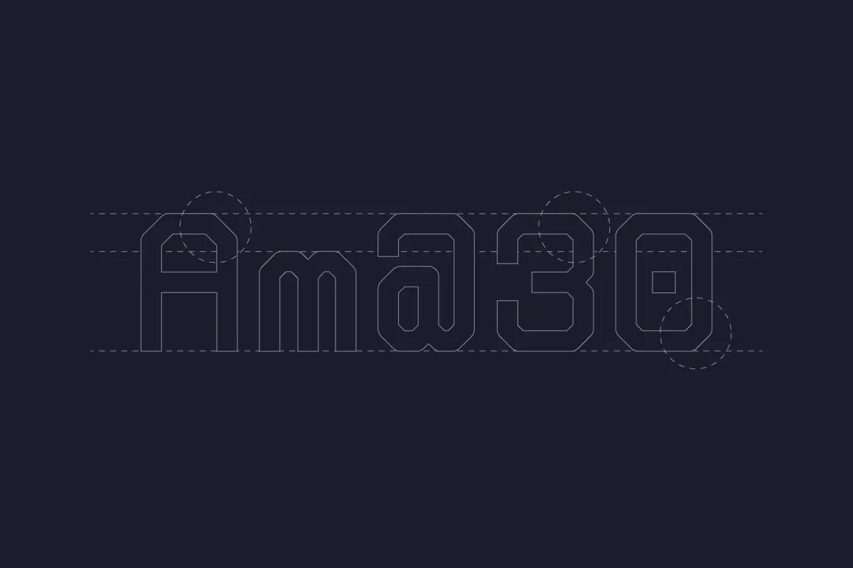 Receiptor Mono - Geometric Monospace Display Font