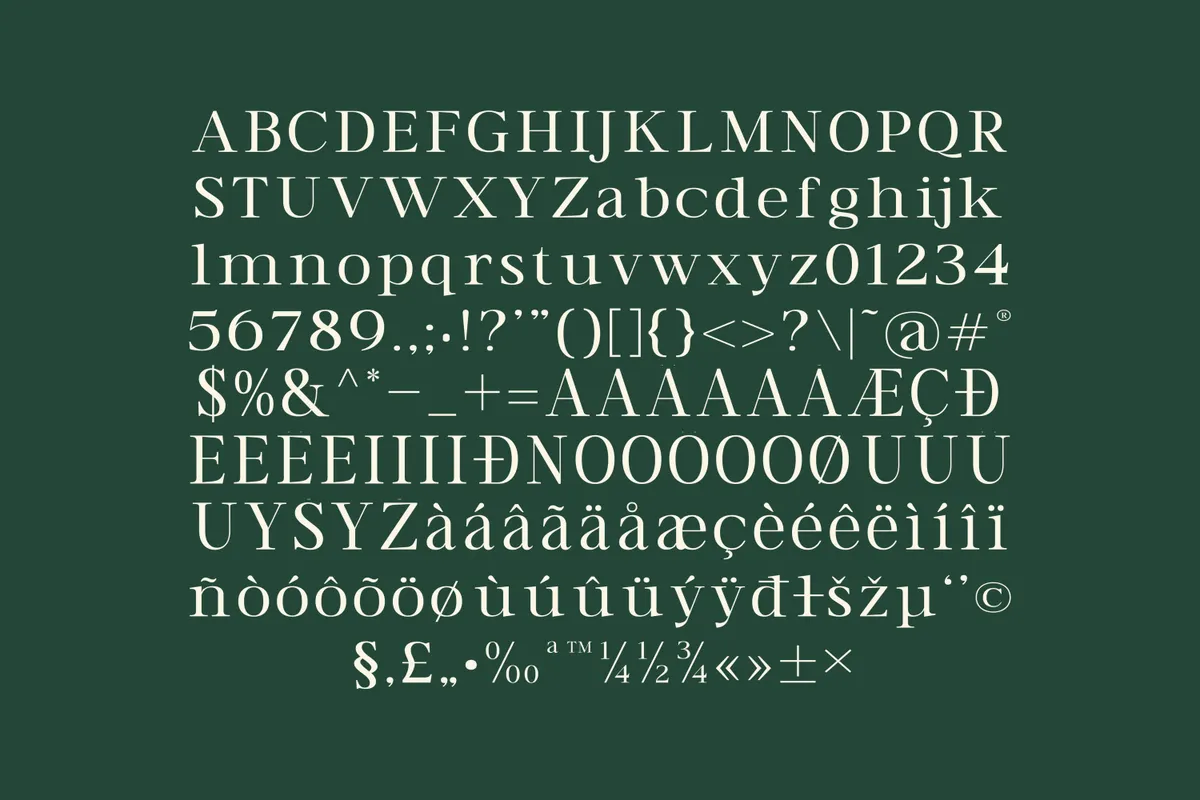 TRT Vermolin - Elegant Serif Font