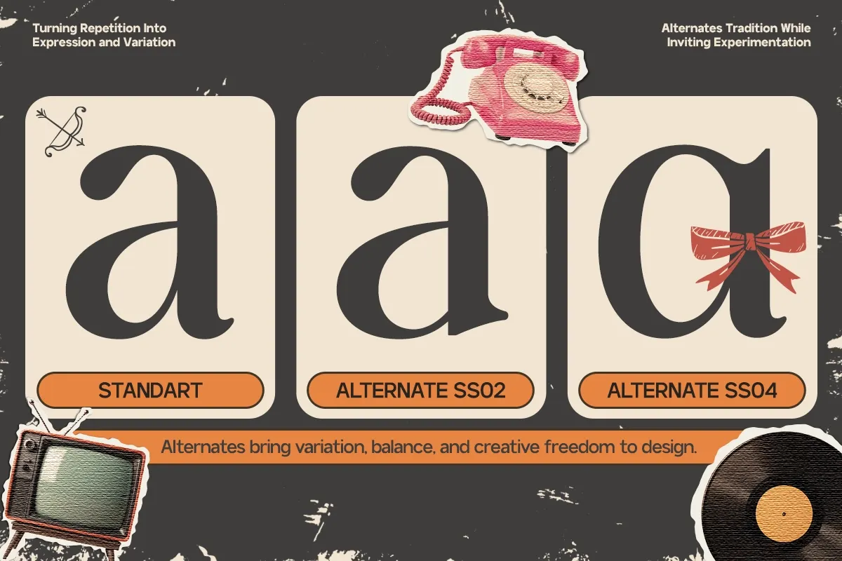 GC Rain Founds - Elegant Retro Serif
