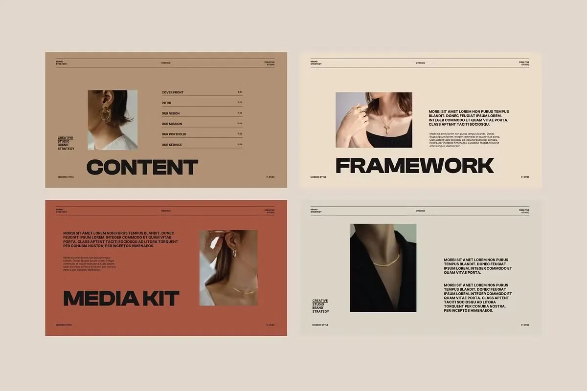 Creative Brand Strategy Keynote Presentation