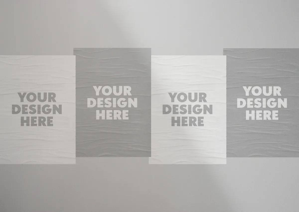 Lineup Posters Mockup