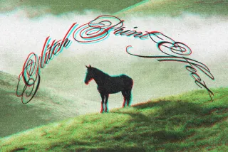 Glitch Print Photo Effect