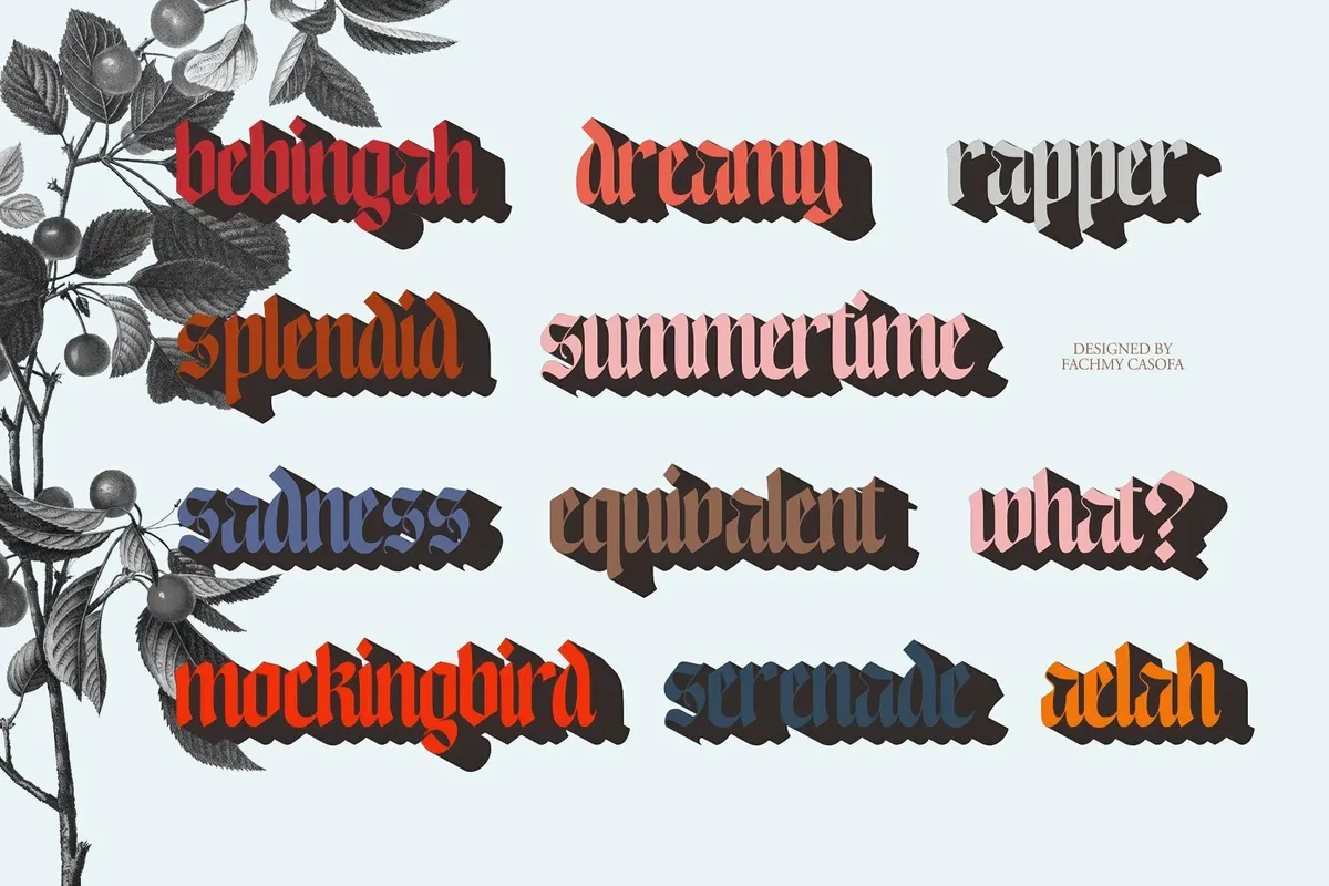 NCL Enigmatic Waesbendiy — Blackletter Font
