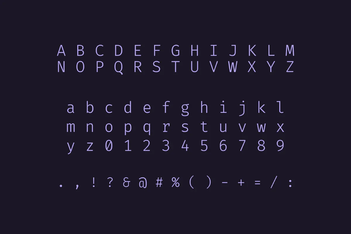 Fira Code - Monospace Font Family