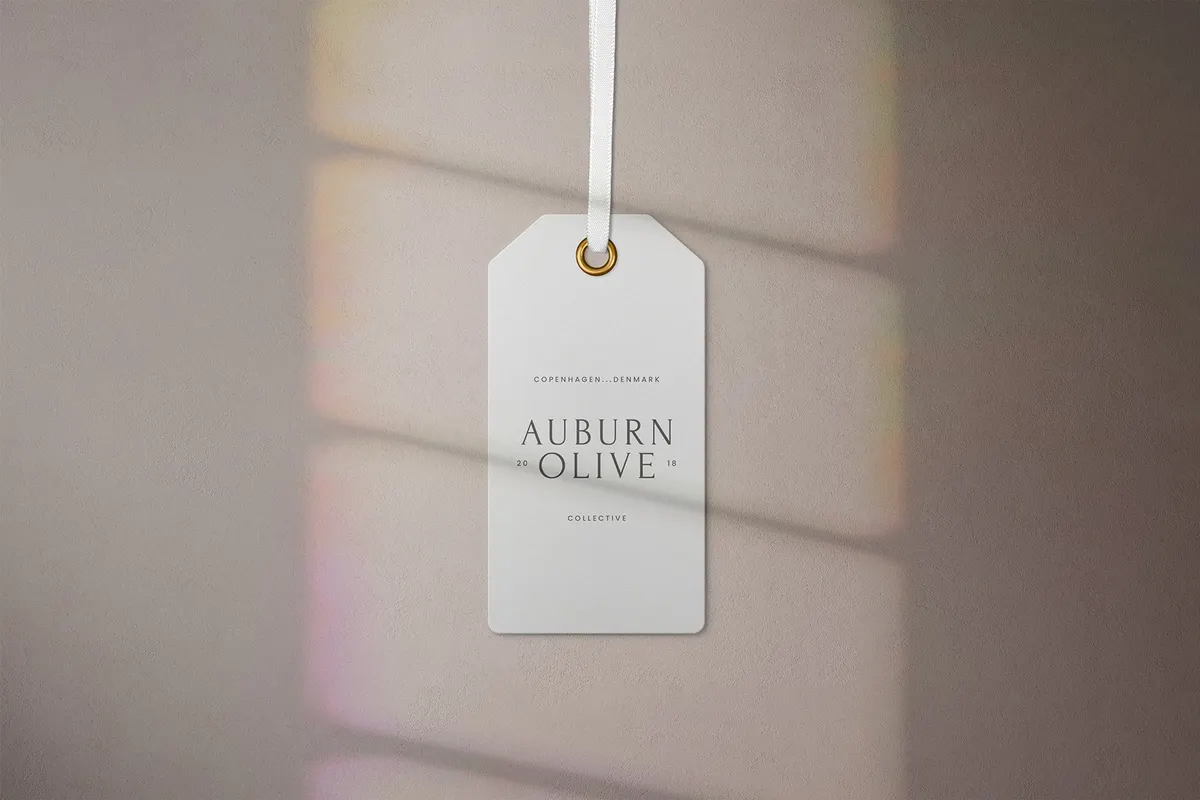 Garment Label Tag Mockups