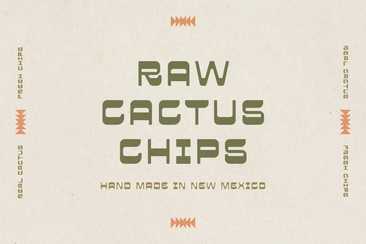 Santa Mesa – Southwest Boho Font