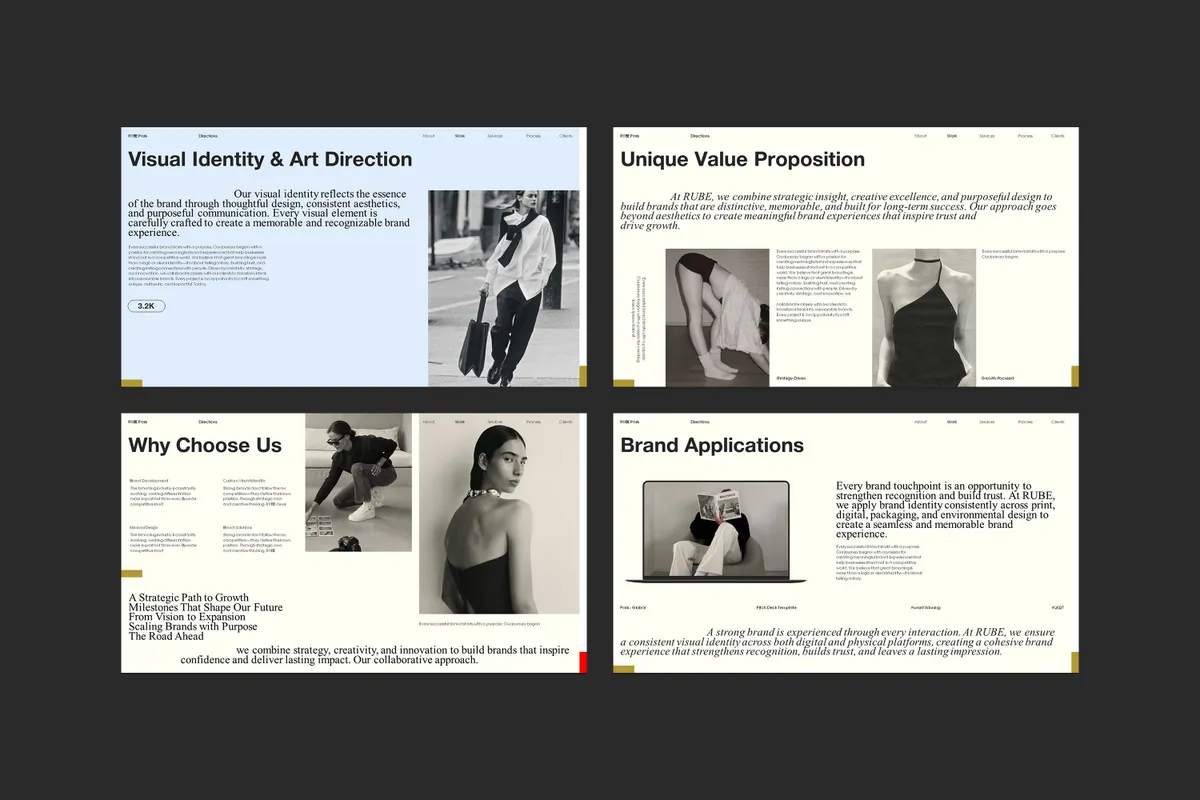 RUBE - Pitch Deck Presentation