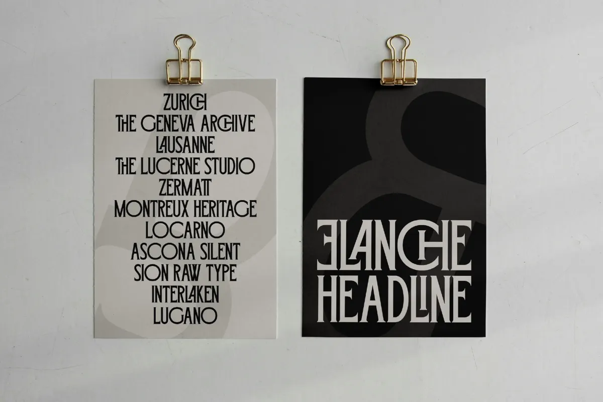 Elanche - Classic Editorial Serif Font
