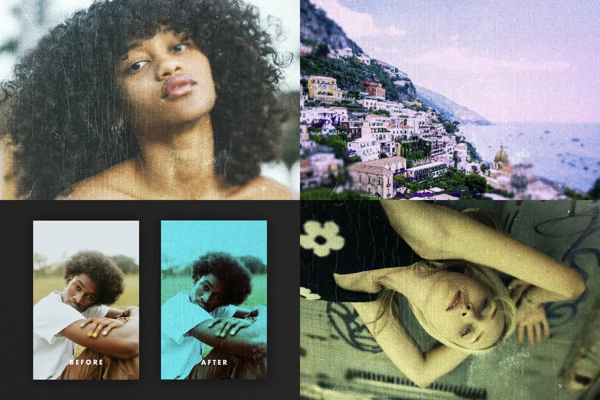 16 in 1 Vintage Photo Effects Collection