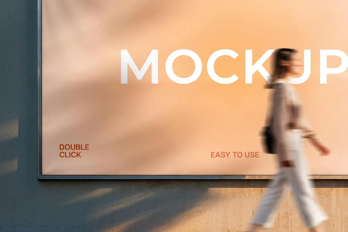 Outdoor Billboard Mockup
